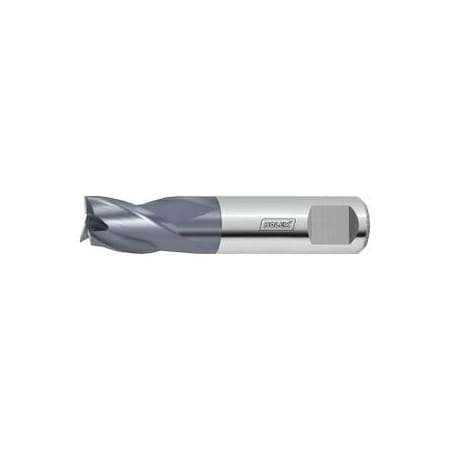 Holex Solid Carbide Mini End Mill, TiAlN Coated, 2 mm 201842 2